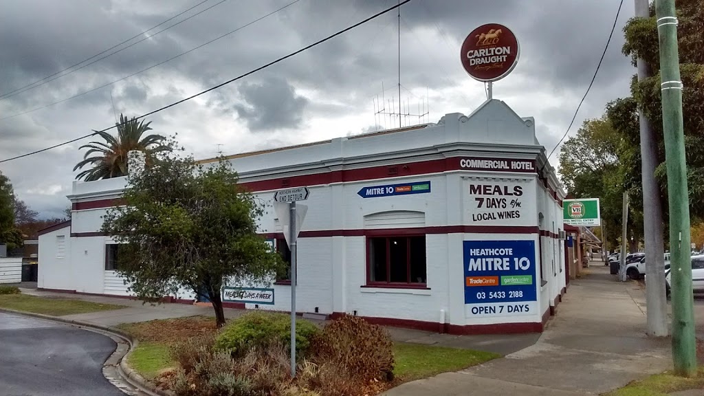 Commercial Hotel Heathcote | 139 High St, Heathcote VIC 3523, Australia | Phone: (03) 5433 2944