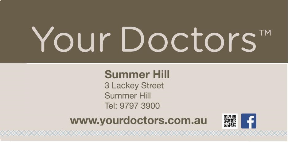 Your Doctors | 3 Lackey St, Summer Hill NSW 2130, Australia | Phone: (02) 9797 3900