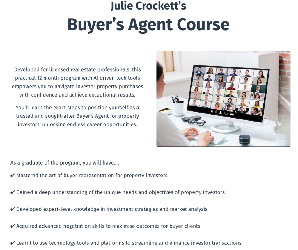 Buyers Agent Courses | 41/43 Finlayson St, Lane Cove NSW 2066, Australia | Phone: 1300 668 758