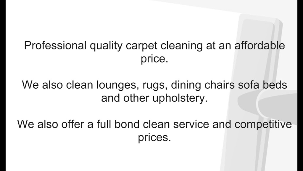 Rays A1 Carpet Care | 19 Wairoa Dr, Strathpine QLD 4500, Australia | Phone: 0423 208 006