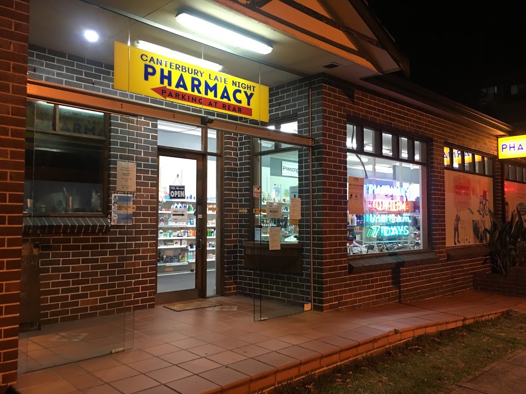 Canterbury Late Night Pharmacy | pharmacy | 573 Canterbury Rd, Campsie NSW 2194, Australia | 0280687131 OR +61 2 8068 7131