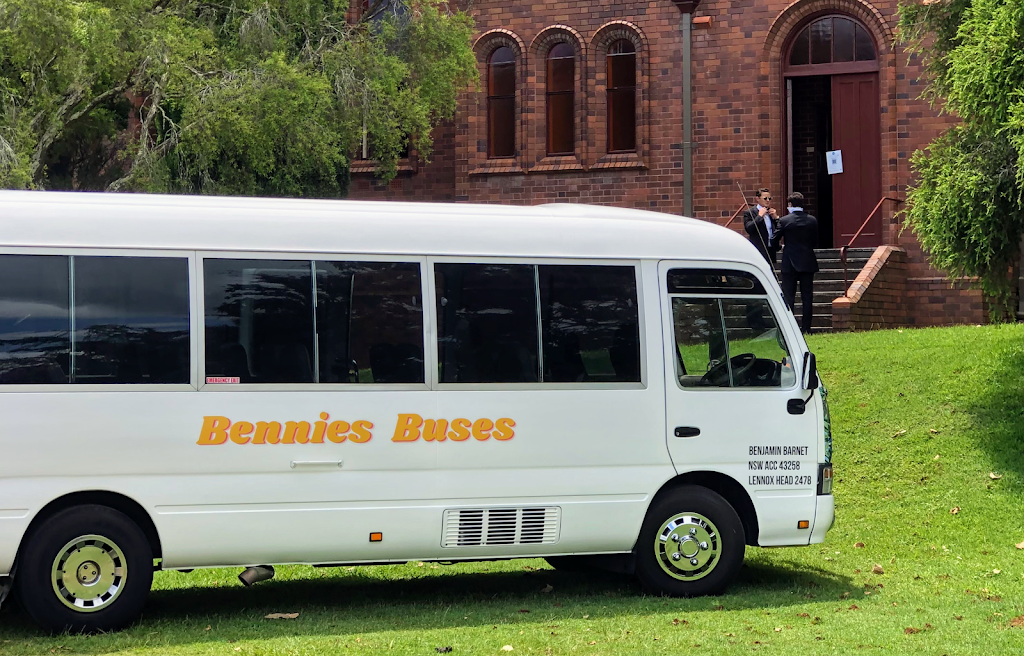 Bennies Buses |  | 15 Ross St, Lennox Head NSW 2478, Australia | 0405998402 OR +61 405 998 402