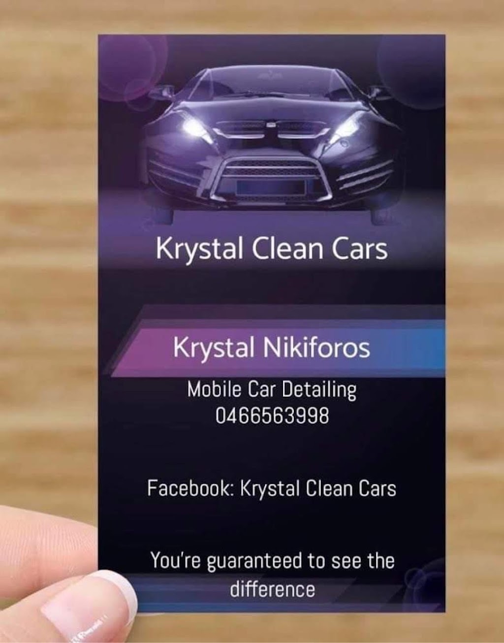 Krystal Clean Cars | car wash | Hume Rd, Sunshine Bay NSW 2536, Australia | 0466563998 OR +61 466 563 998