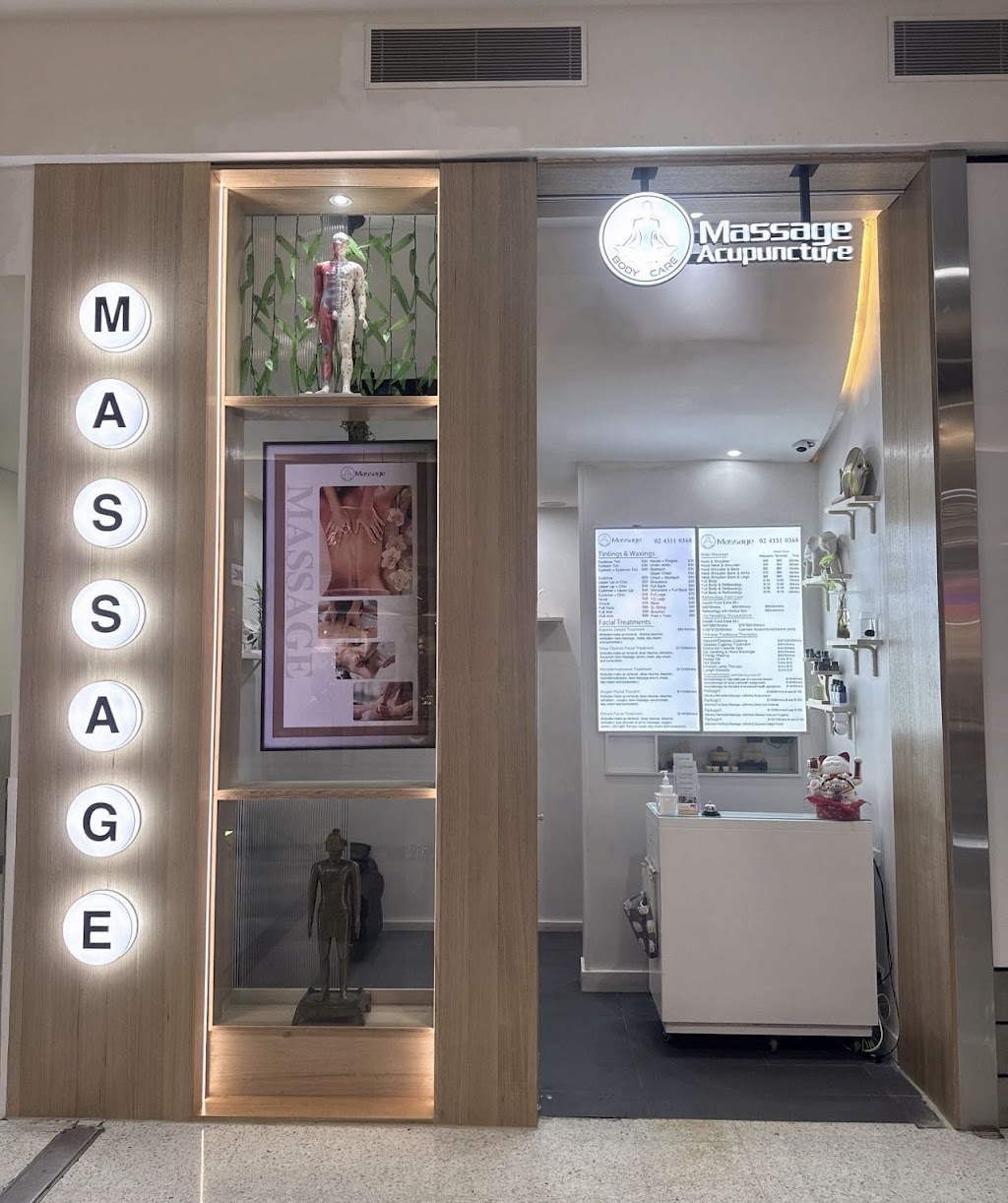 Bodycare Massage & Acupuncture | Westfield Opposite K-Mart, SHOP 2012, Tuggerah NSW 2259, Australia | Phone: (02) 4351 0368