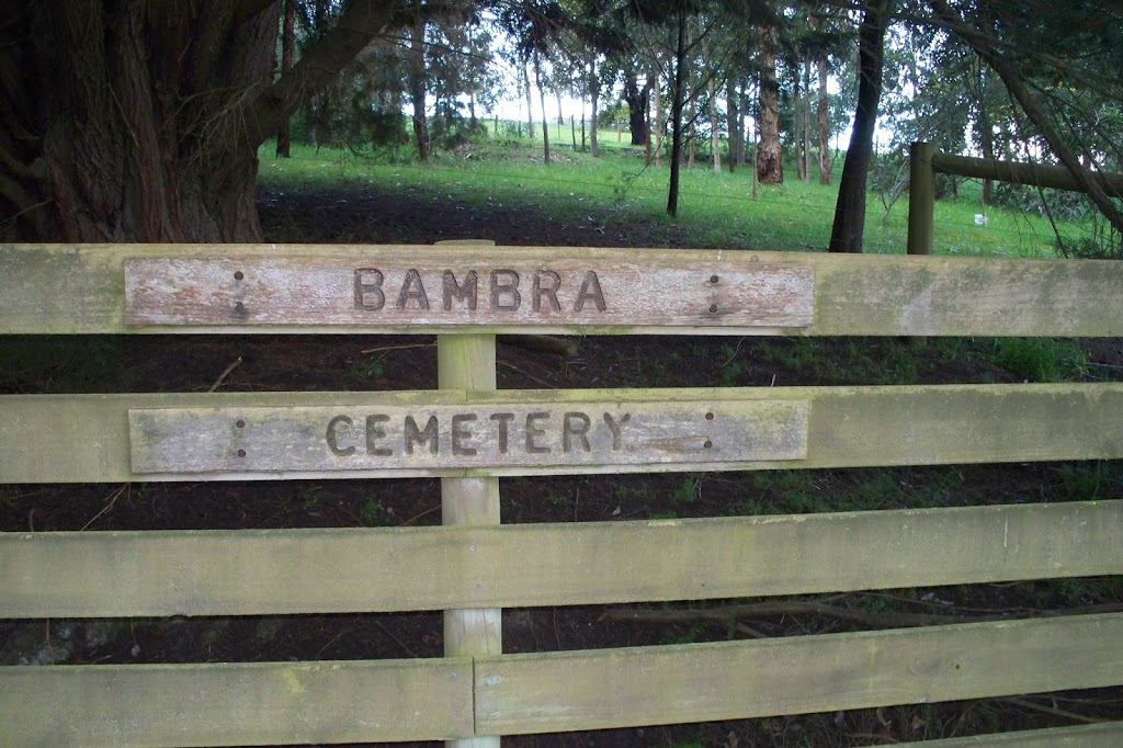 Bambra Cemetery | cemetery | 195 Bambra Cemetery Rd, Deans Marsh VIC 3235, Australia