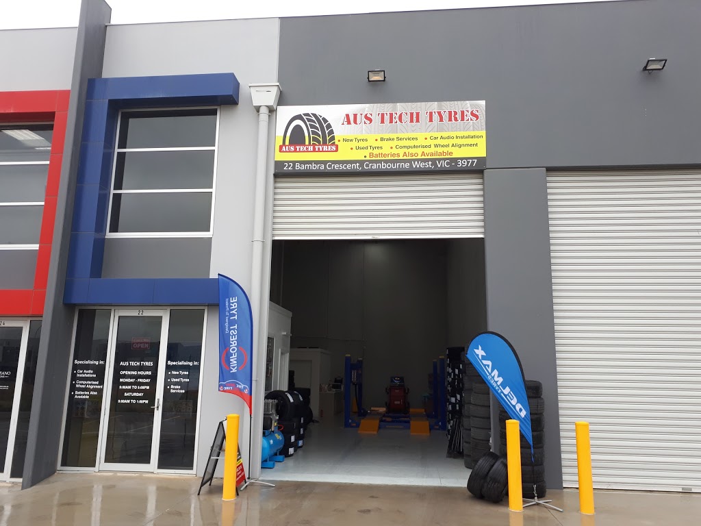 Aus Tech Tyres | 22 Bambra Crescent, Cranbourne West VIC 3977, Australia | Phone: 0452 218 720