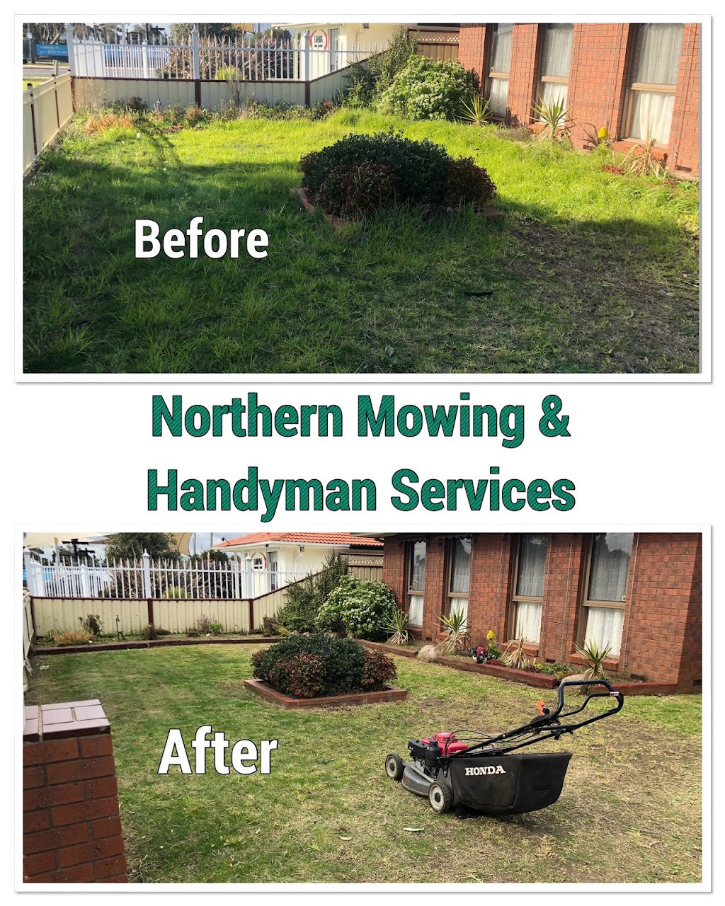Northern Mowing and Handyman Services | general contractor | 7 Capri Ct, Reservoir VIC 3073, Australia | 0409540740 OR +61 409 540 740