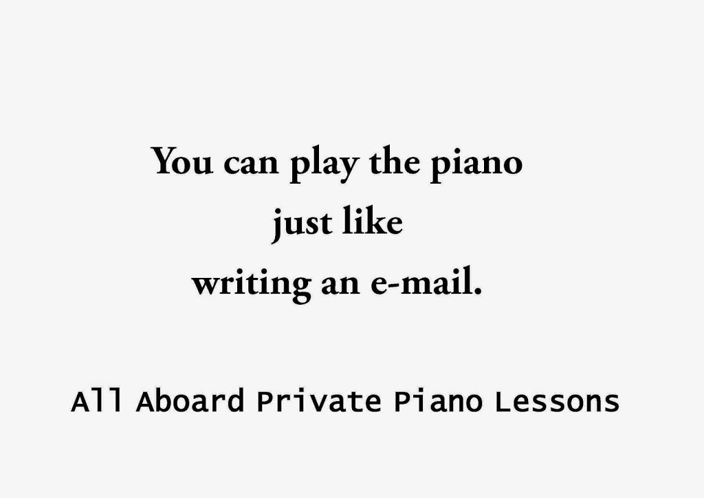 All Aboard Private Piano Lesson | 65 Christine Ave, Burleigh Waters QLD 4220, Australia | Phone: 0421 162 135
