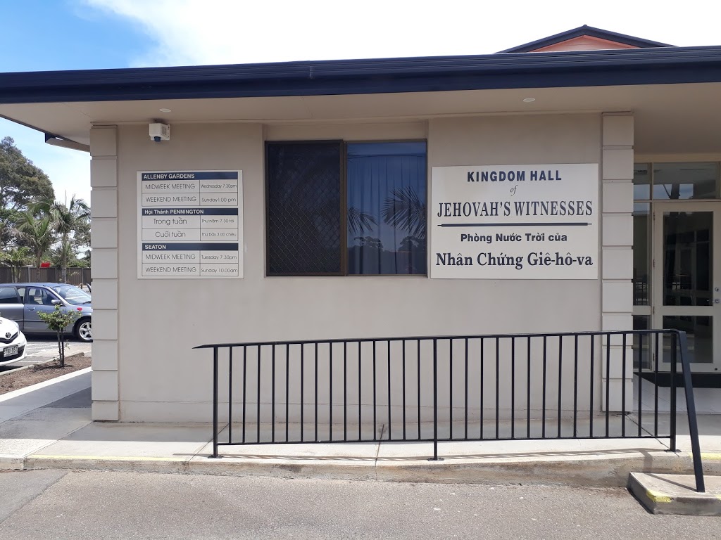 Kingdom Hall of Jehovahs Witnesses | church | 27 Cheltenham Parade, Cheltenham SA 5014, Australia
