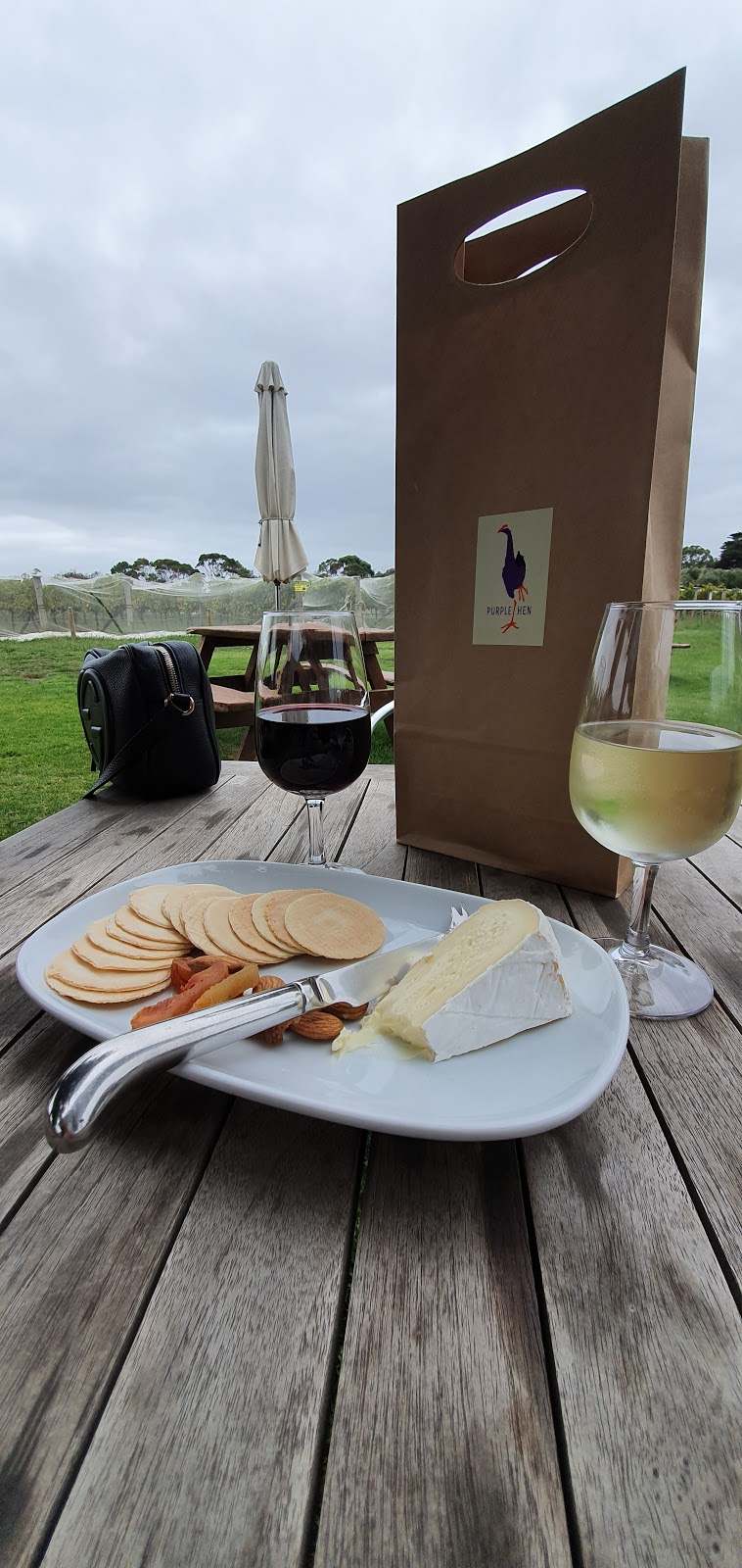 Purple Hen Winery | tourist attraction | 96 Mcfees Rd, Rhyll VIC 3923, Australia | 0359569244 OR +61 3 5956 9244