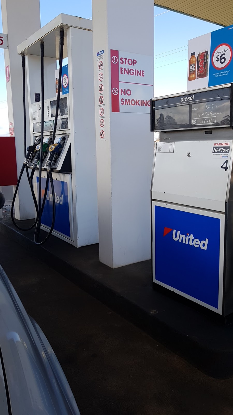 United Petroleum | gas station | 198A Princes Way, Drouin VIC 3818, Australia | 0356251073 OR +61 3 5625 1073