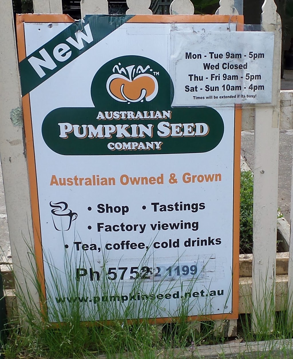 Australian Pumpkin Seed Company | store | 5061 Great Alpine Rd, Ovens VIC 3738, Australia | 0357521199 OR +61 3 5752 1199