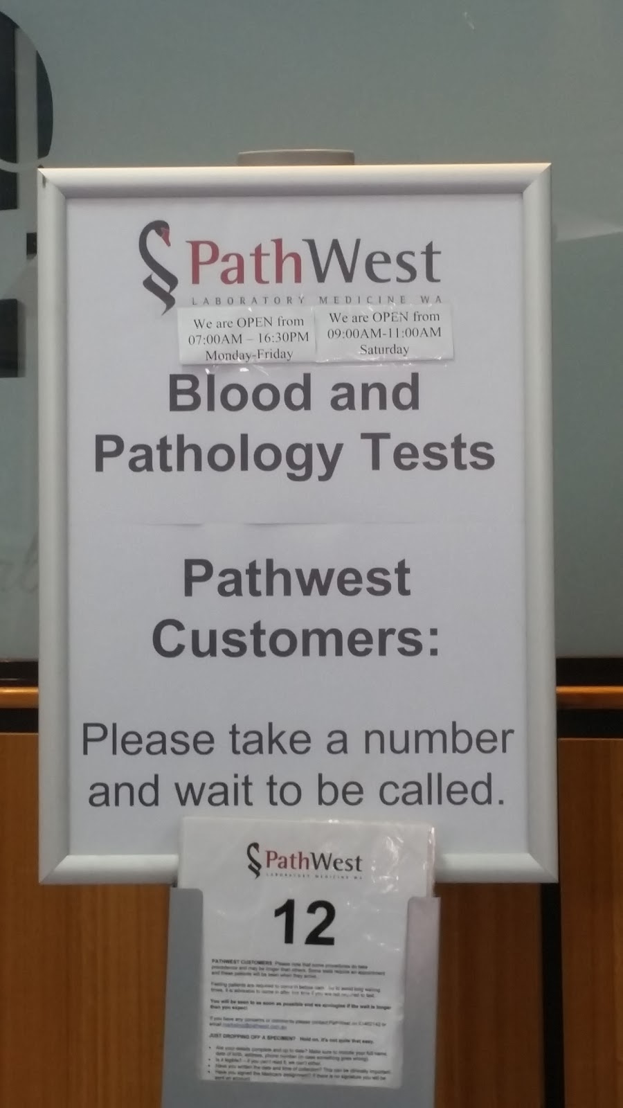 Pathwest Osborne Park Collection Centre | doctor | Block B, Park Hospital, Osborne, Osborne Pl, Stirling WA 6021, Australia | 0892442326 OR +61 8 9244 2326