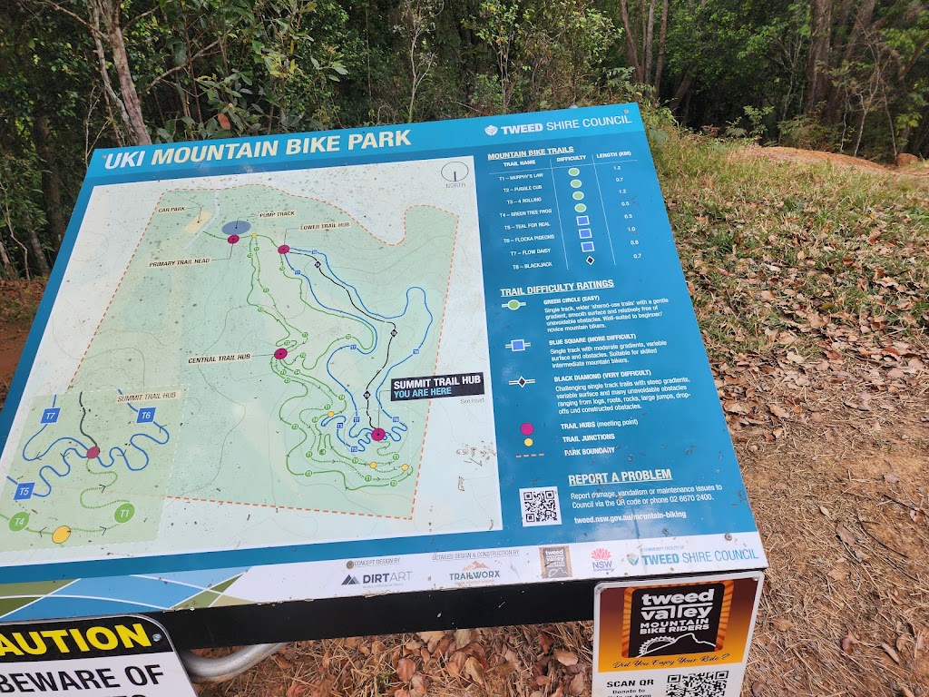 Uki Mountain Bike Park | 165 Smiths Creek Rd, Smiths Creek NSW 2484, Australia | Phone: (02) 6670 2530