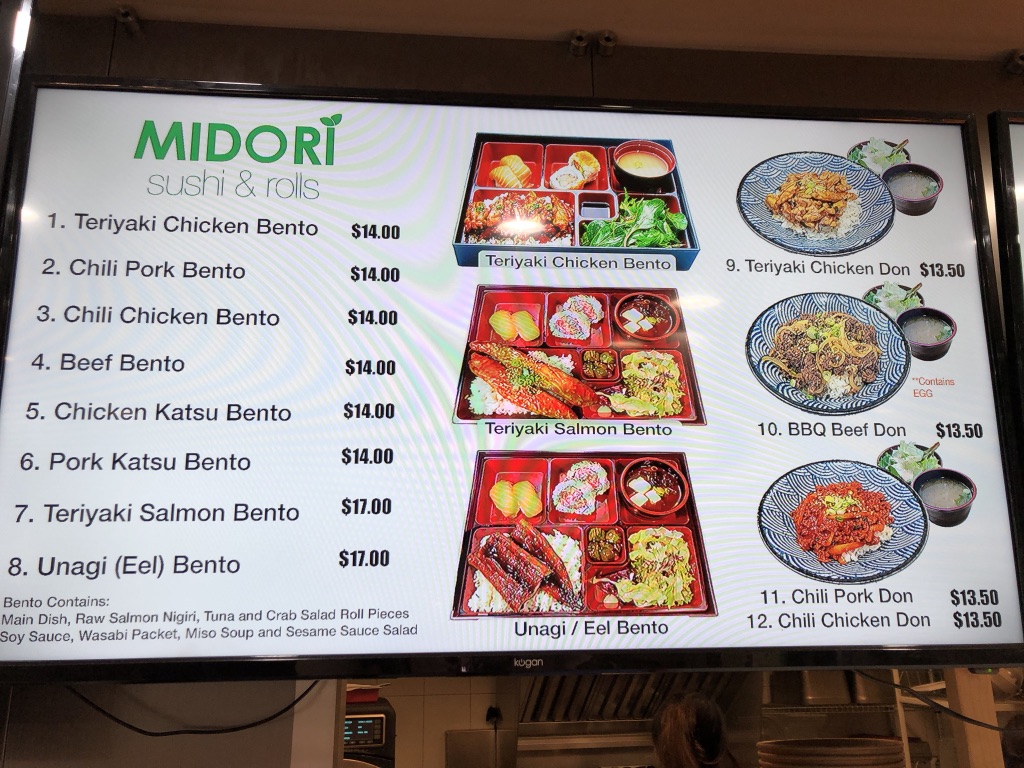 Midori Sushi and Rolls | 13/11 Bay Dr, Meadowbank NSW 2114, Australia | Phone: (02) 8040 9797