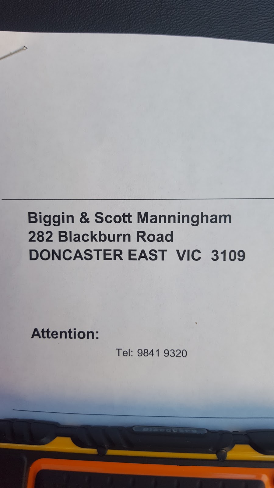 Biggin & Scott Manningham | real estate agency | 1/1004 Doncaster Rd, Doncaster East VIC 3109, Australia | 0398419000 OR +61 3 9841 9000