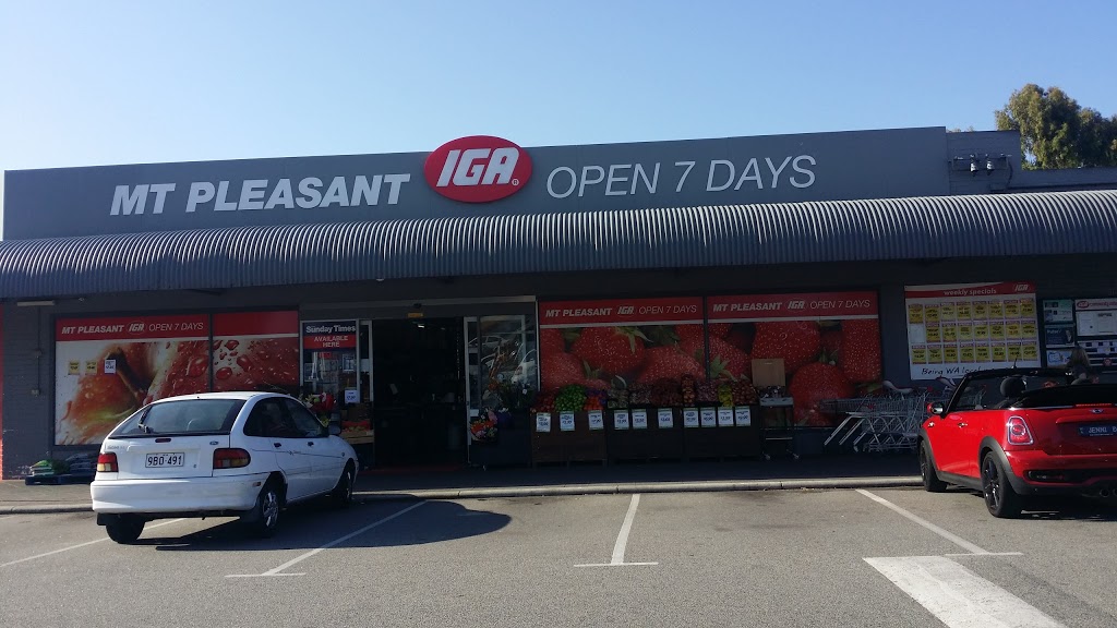 Mount Pleasant IGA | supermarket | 80 Cranford Ave, Mount Pleasant WA 6153, Australia | 0893646488 OR +61 8 9364 6488