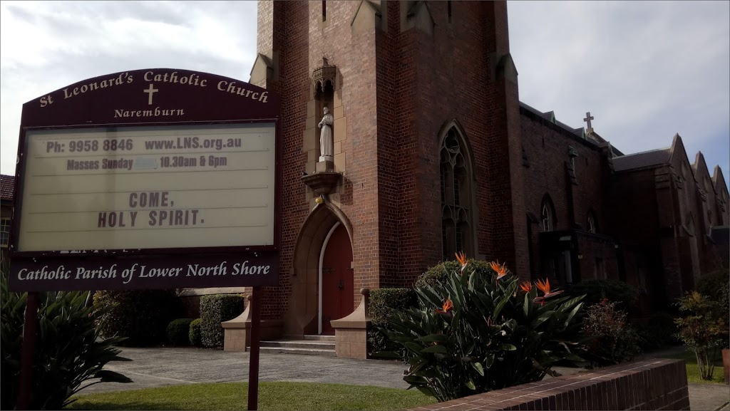 St Leonard’s Catholic Church | church | Donnelly Rd & Willoughby Road, Naremburn NSW 2065, Australia