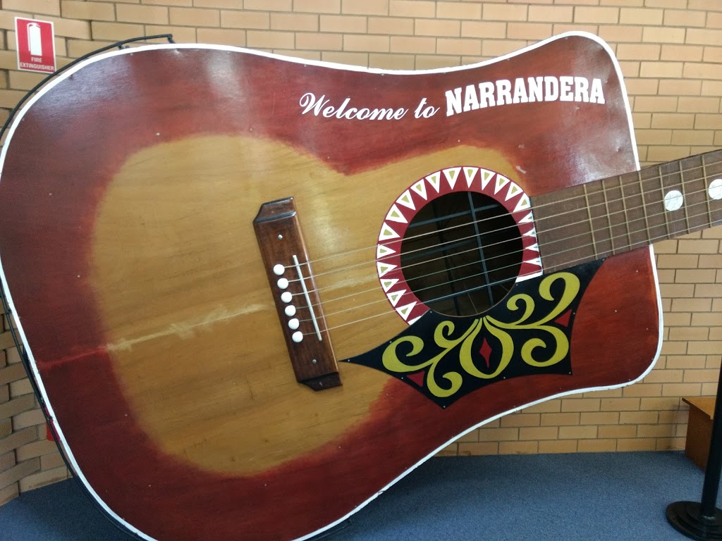 Big Guitar | Narrandera Visitor Information, Newell Hwy, Narrandera NSW 2700, Australia | Phone: (02) 6959 5545