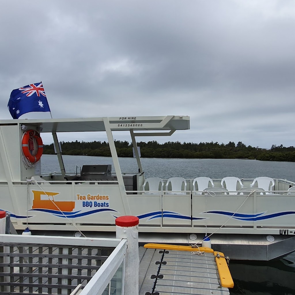 Tea Gardens BBQ Boats |  | 8 Marine Dr, Tea Gardens NSW 2324, Australia | 0413345000 OR +61 413 345 000
