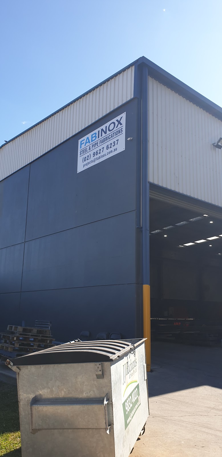 Fabinox Steel & Pipe | 67 Melbourne Rd, Riverstone NSW 2765, Australia | Phone: (02) 9627 6237