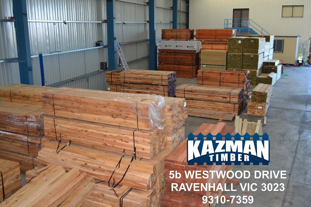 Kazman Timber and Fencing | store | 5b Westwood Dr, Deer Park VIC 3023, Australia | 0393107359 OR +61 3 9310 7359