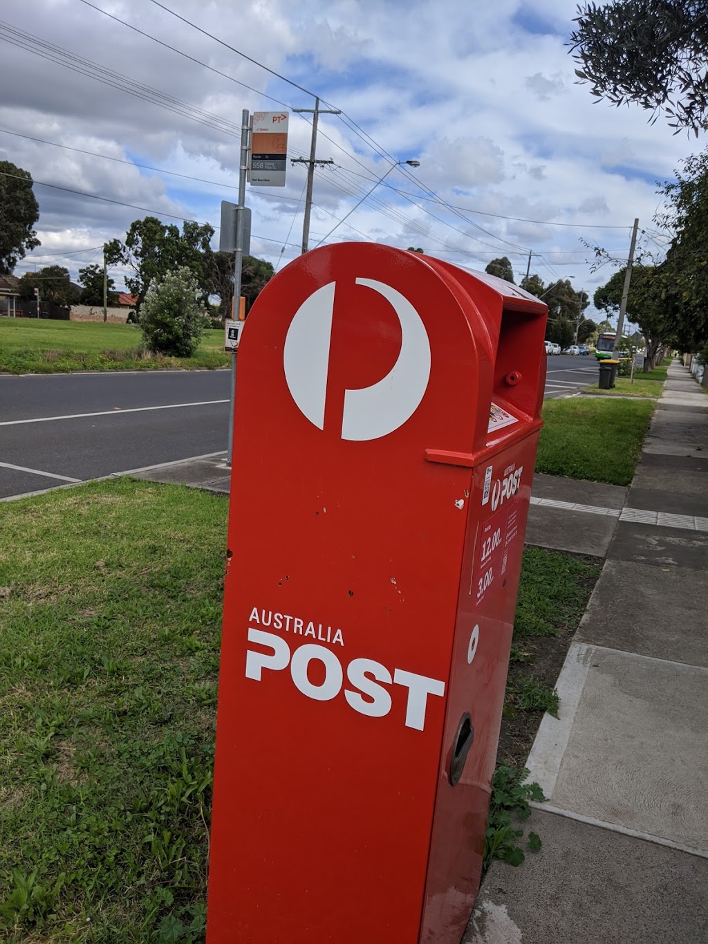 Australia Post red letter post box | post office | Cheddar Rd, Reservoir VIC 3073, Australia