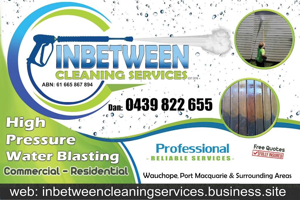 InBetween Cleaning Services |  | 35 Timbertown Cres, Wauchope NSW 2446, Australia | 0439822655 OR +61 439 822 655