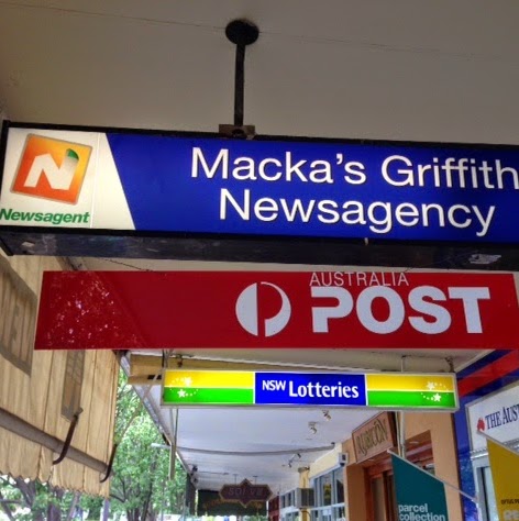 Mackas Griffith Newsagency | book store | 4 Barker St, Griffith ACT 2603, Australia | 0262958332 OR +61 2 6295 8332