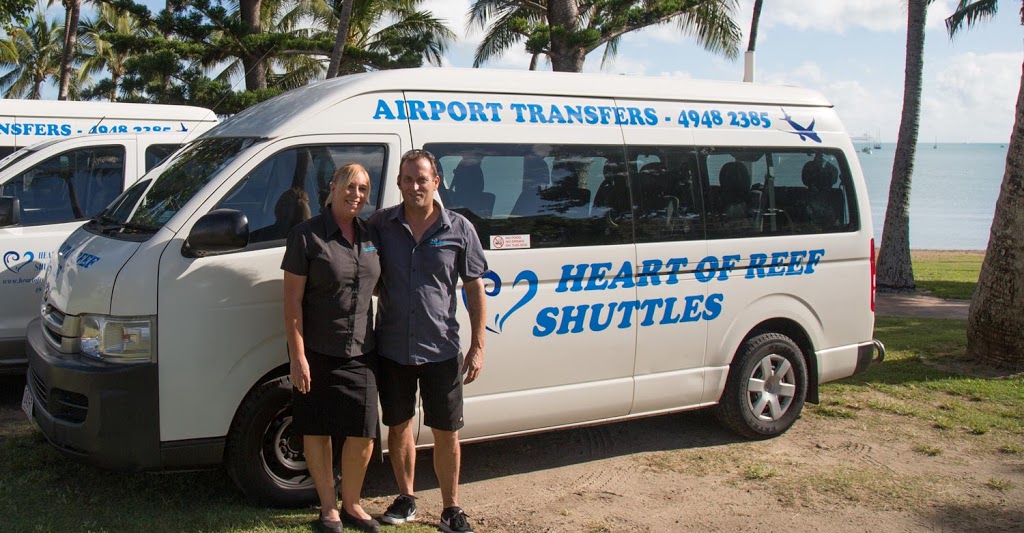 Heart of Reef Shuttles | 5 Amarula Pl, Cannonvale QLD 4802, Australia | Phone: (07) 4948 2385