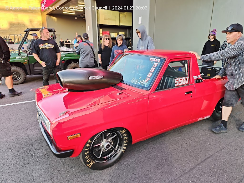 Dragway at The Bend | Dragway Building, 543 Dukes Hwy, Tailem Bend SA 5260, Australia | Phone: (08) 8531 4579