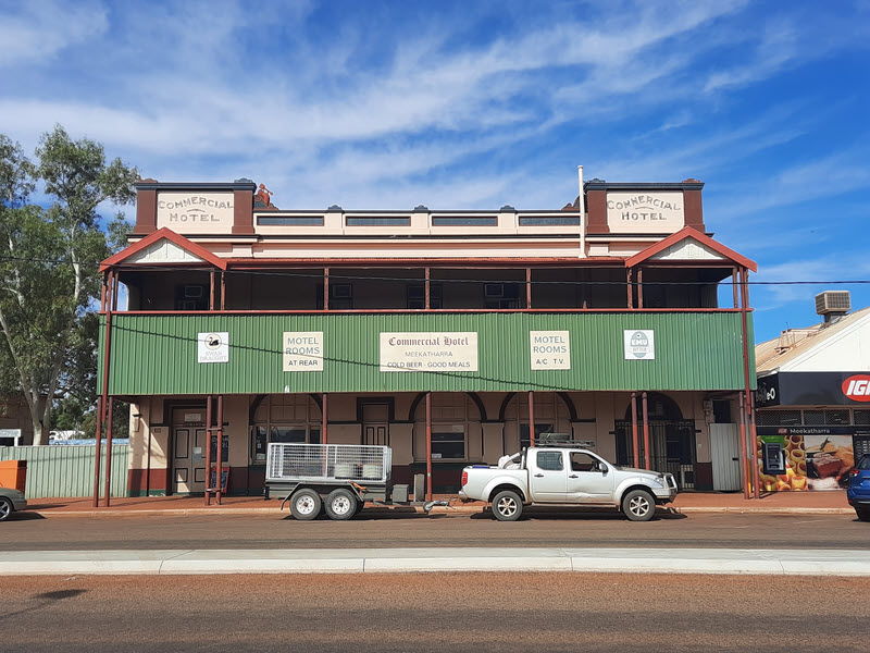 Commercial Hotel Meekatharra | 77 Main St, Meekatharra WA 6642, Australia | Phone: (08) 9981 1020