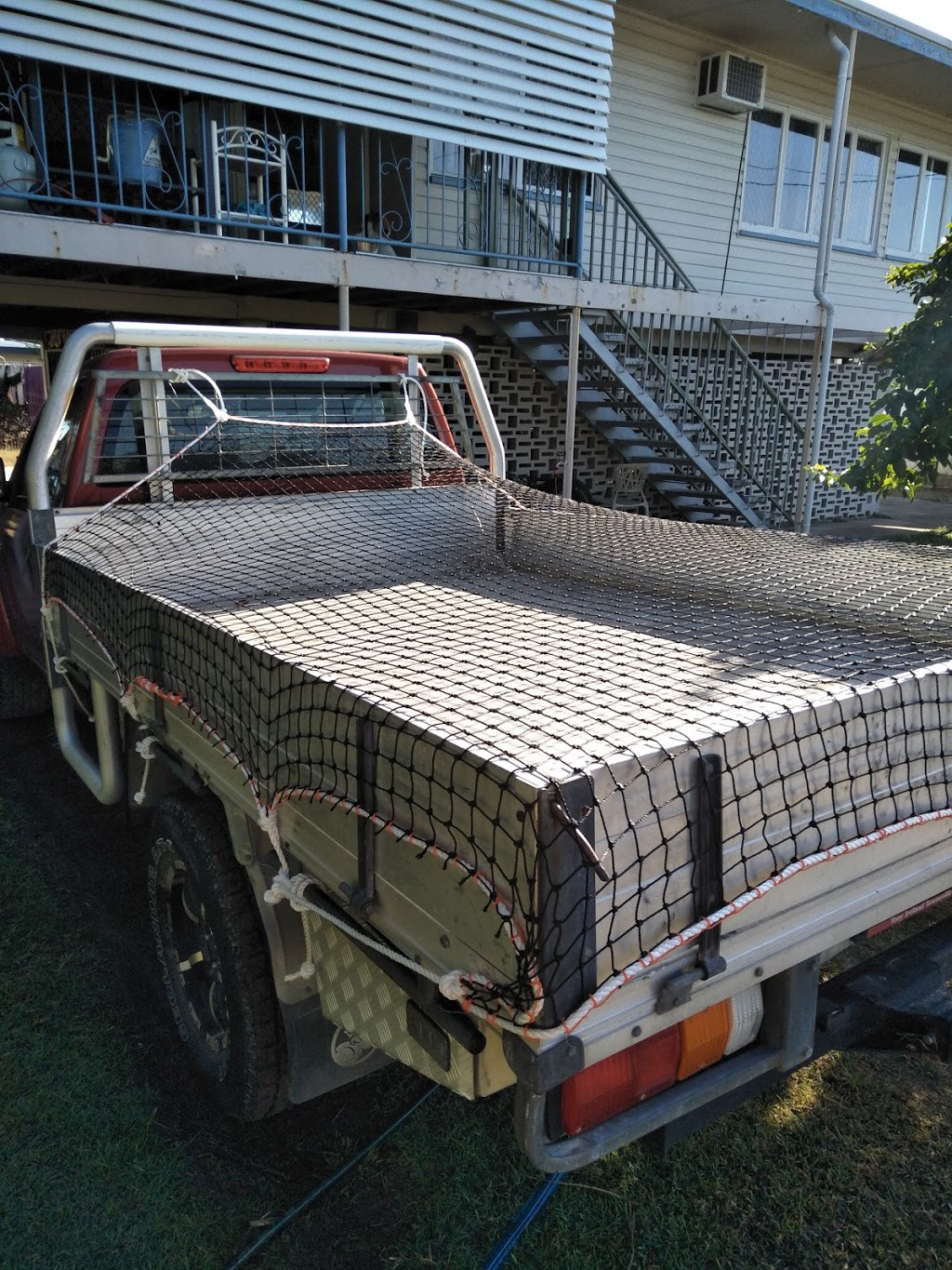 Tuff stuff cargo nets / load rated 1360kg | 5 Poinciana St, Cranbrook QLD 4814, Australia | Phone: 0432 751 291