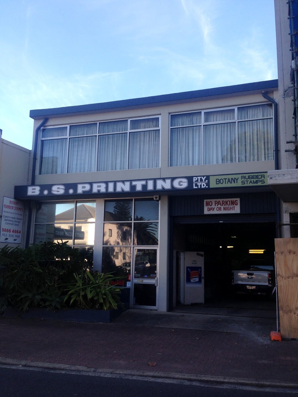 B.S. Printing Pty. Ltd. | store | 1148 Botany Rd, Botany NSW 2019, Australia | 0296664664 OR +61 2 9666 4664