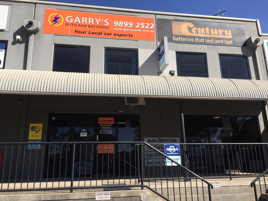Garrys Auto & Batteries | car repair | 5/2 Gladstone Rd, Castle Hill NSW 2154, Australia | 0298992522 OR +61 2 9899 2522