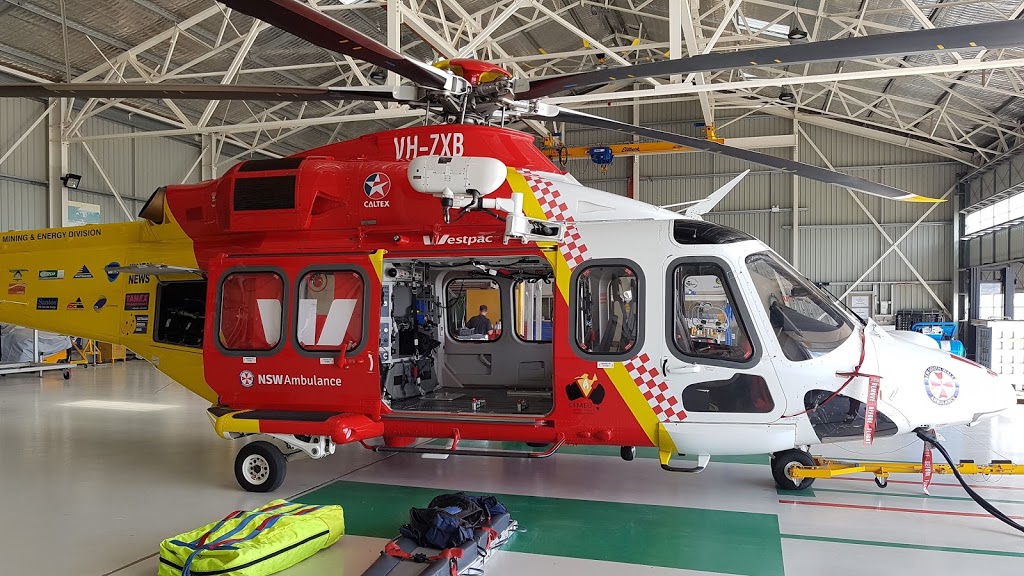 Westpac Rescue Helicopter Service | 50 Basil Brown Dr, Westdale NSW 2340, Australia | Phone: (02) 6764 9400