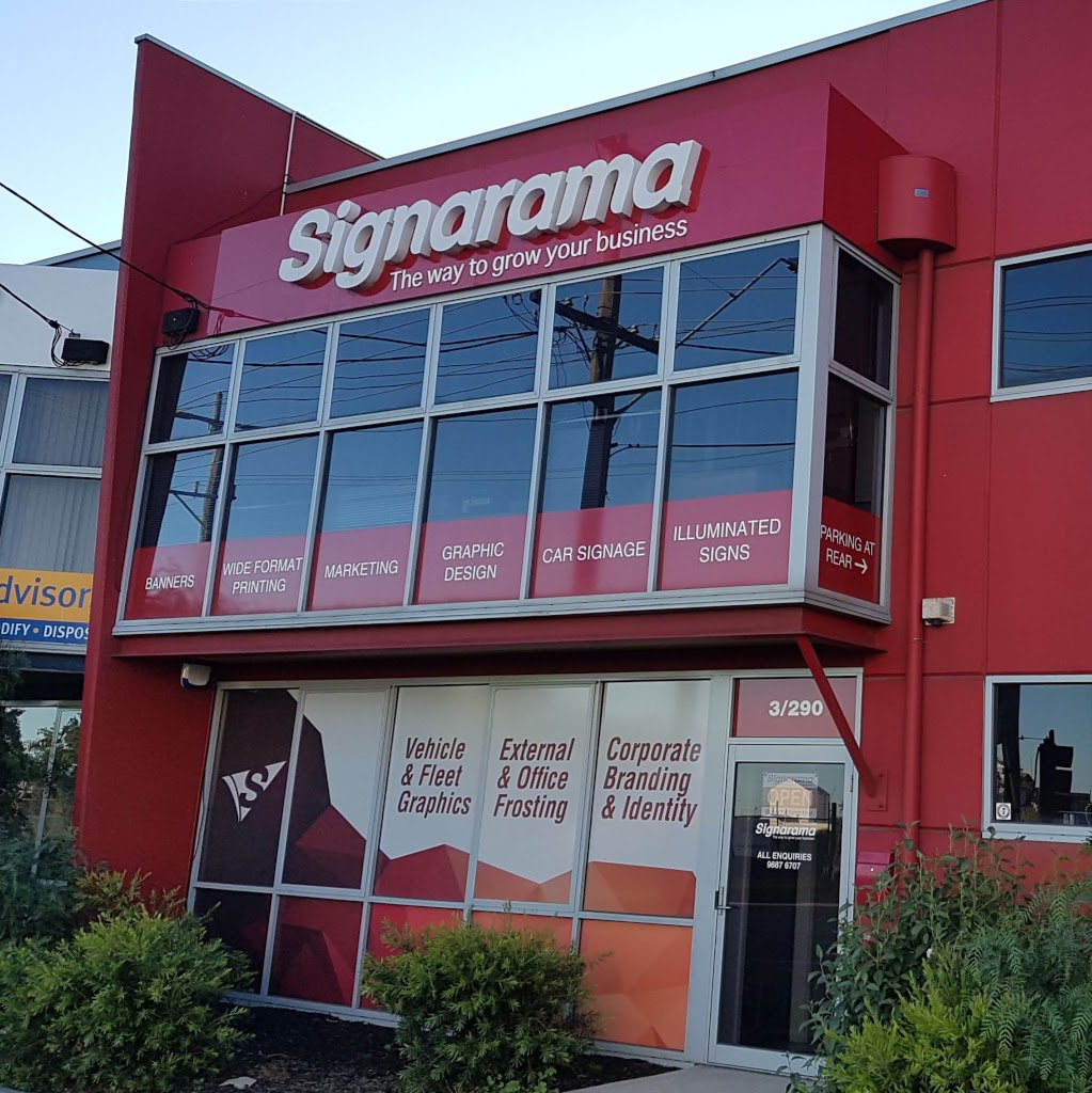 Signarama Footscray | store | 3/290 Whitehall St, Yarraville VIC 3013, Australia | 0396876707 OR +61 3 9687 6707