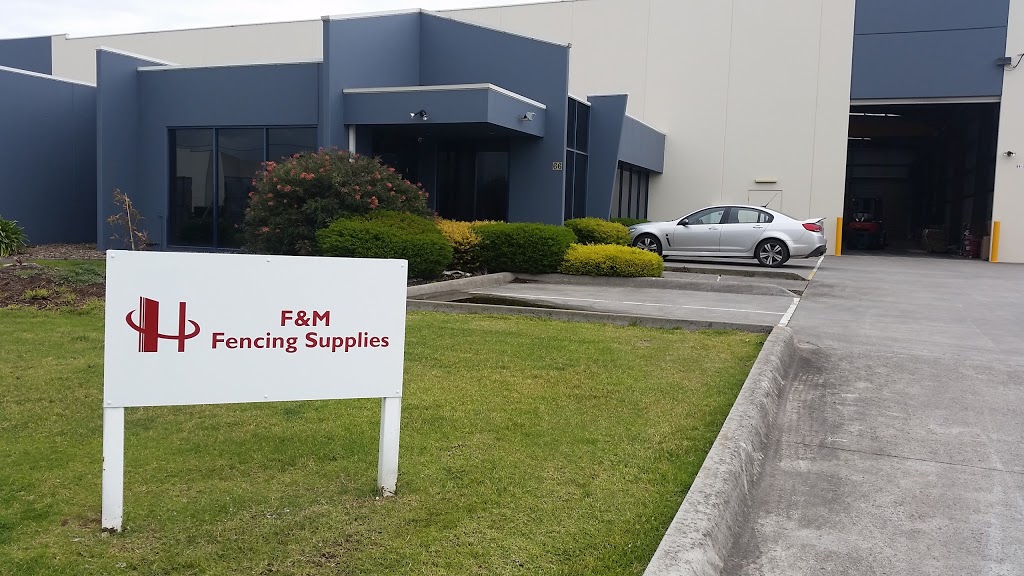 F & M Fencing Supplies | store | 64-66 Nissan Dr, Dandenong South VIC 3175, Australia | 0397692988 OR +61 3 9769 2988