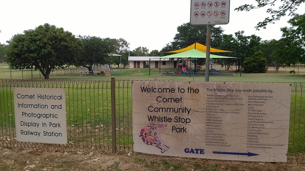 Comet community whistle stop | museum | 5 Comet Water Shed Rd, Comet QLD 4702, Australia | 1300242686 OR +61 1300 242 686