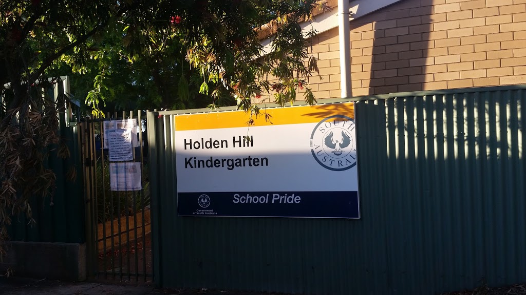 Holden Hill Kindergarten | school | 80 Valiant Rd, Holden Hill SA 5088, Australia | 0882616464 OR +61 8 8261 6464