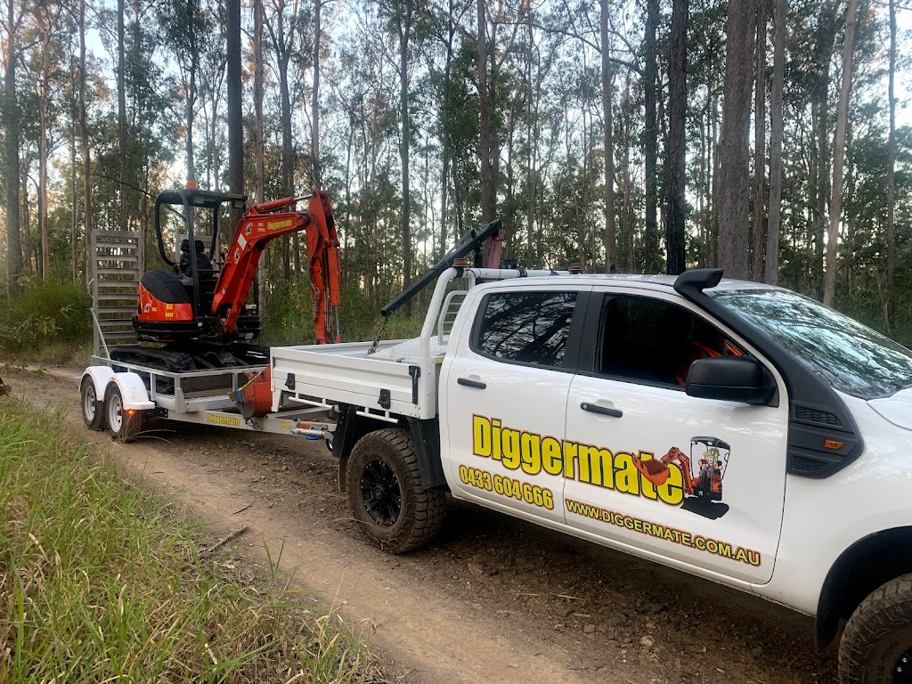 Diggermate Mini Excavator Hire Gympie | general contractor | 30 Hall Rd, Glanmire QLD 4570, Australia | 0433604666 OR +61 433 604 666