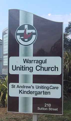 Warragul Uniting Church | church | 210 Sutton St, Warragul VIC 3820, Australia | 0356443384 OR +61 3 5644 3384