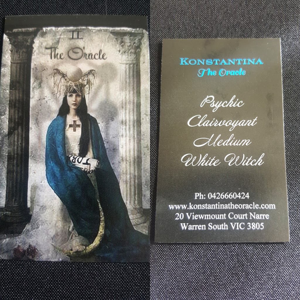 Konstantina The Oracle |  | 20 Viewmount Ct, Narre Warren South VIC 3805, Australia | 0426660424 OR +61 426 660 424