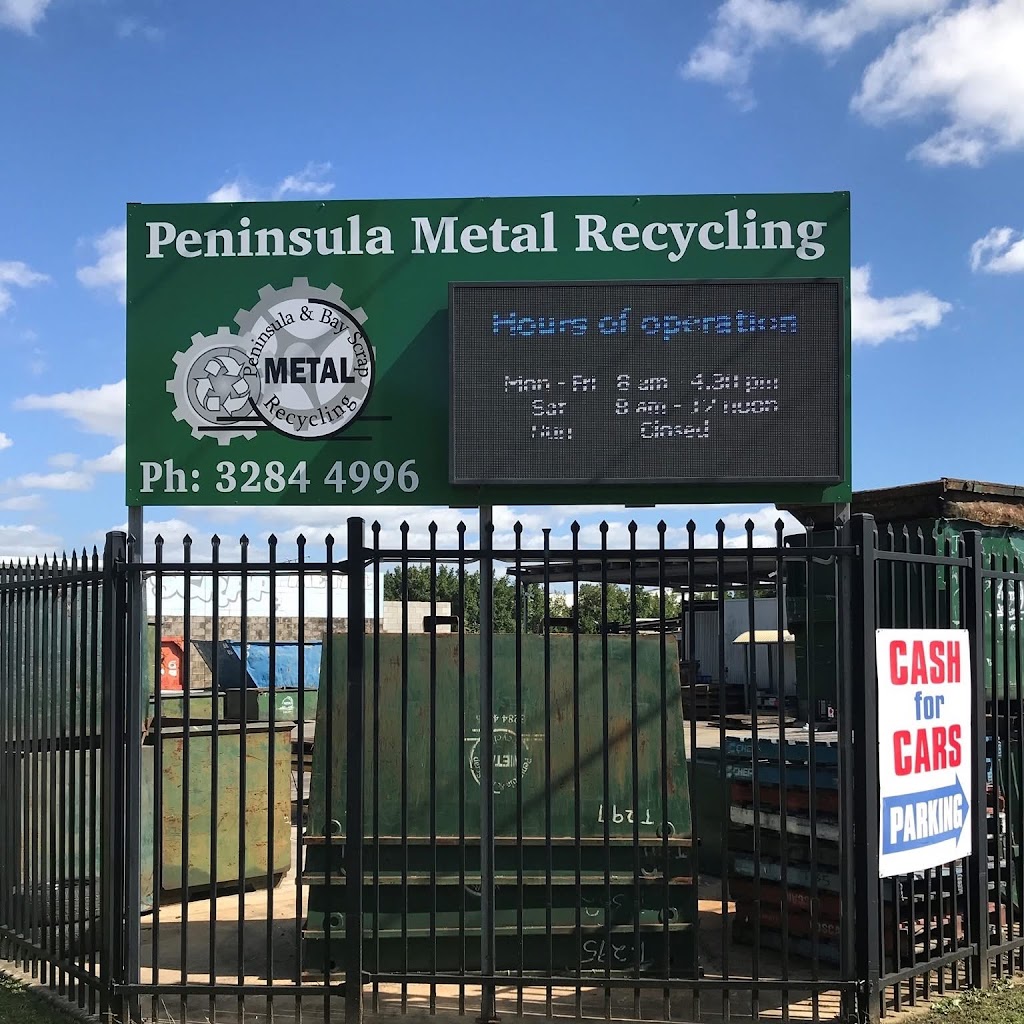 Peninsula Metal Recycling | 268 Duffield Rd, Clontarf QLD 4019, Australia | Phone: (07) 3284 4996