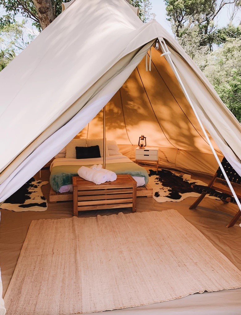 South Coast Glamping | 12 Nulla Pl, St Georges Basin NSW 2540, Australia | Phone: 0421 734 617