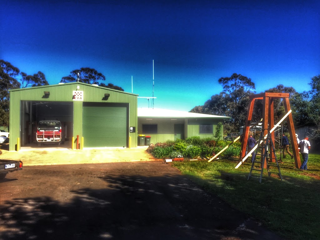 Glenlyon Fire Station (CFA). | 25 Barkly St, Glenlyon VIC 3461, Australia