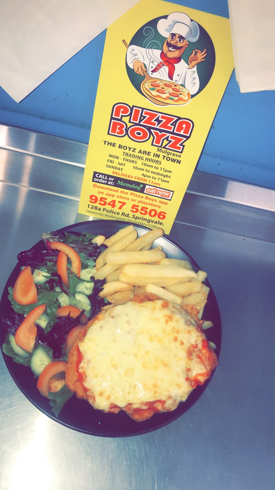 Pizza Boyz - Mulgrave | meal takeaway | 128A Police Rd, Springvale VIC 3171, Australia | 0395475506 OR +61 3 9547 5506