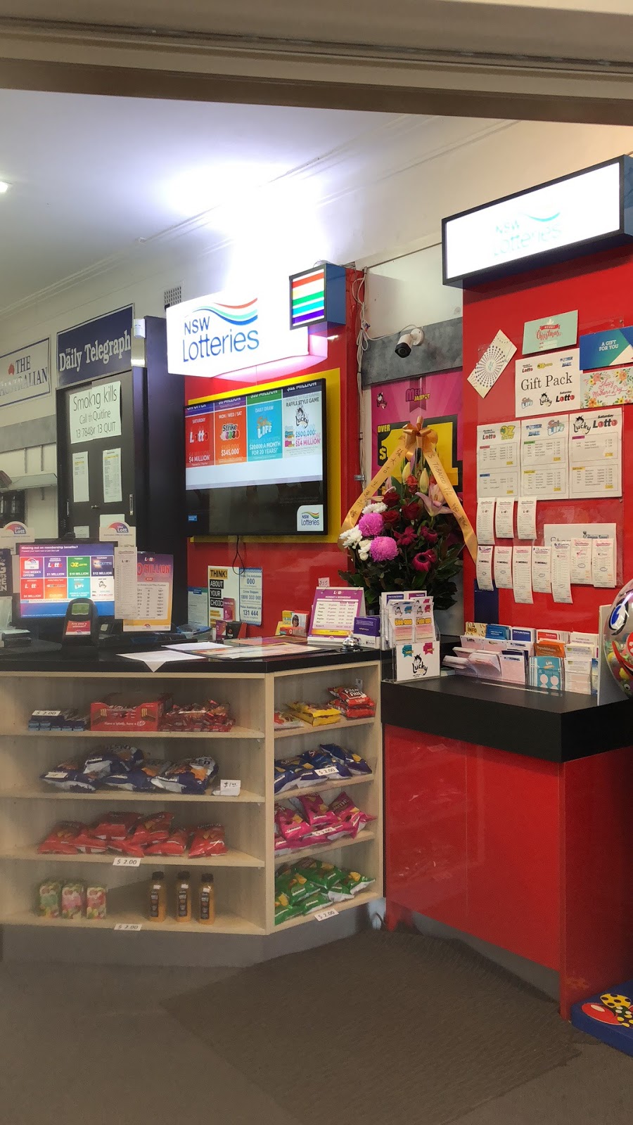 the Lott | store | Broad Arrow Newsagency, 66 Broadarrow Road, Narwee NSW 2209, Australia | 131868 OR +61 131868