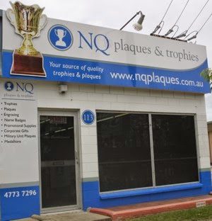 NQ Plaques & Trophies | 113 Bamford Ln, Kirwan QLD 4817, Australia | Phone: (07) 4773 7296