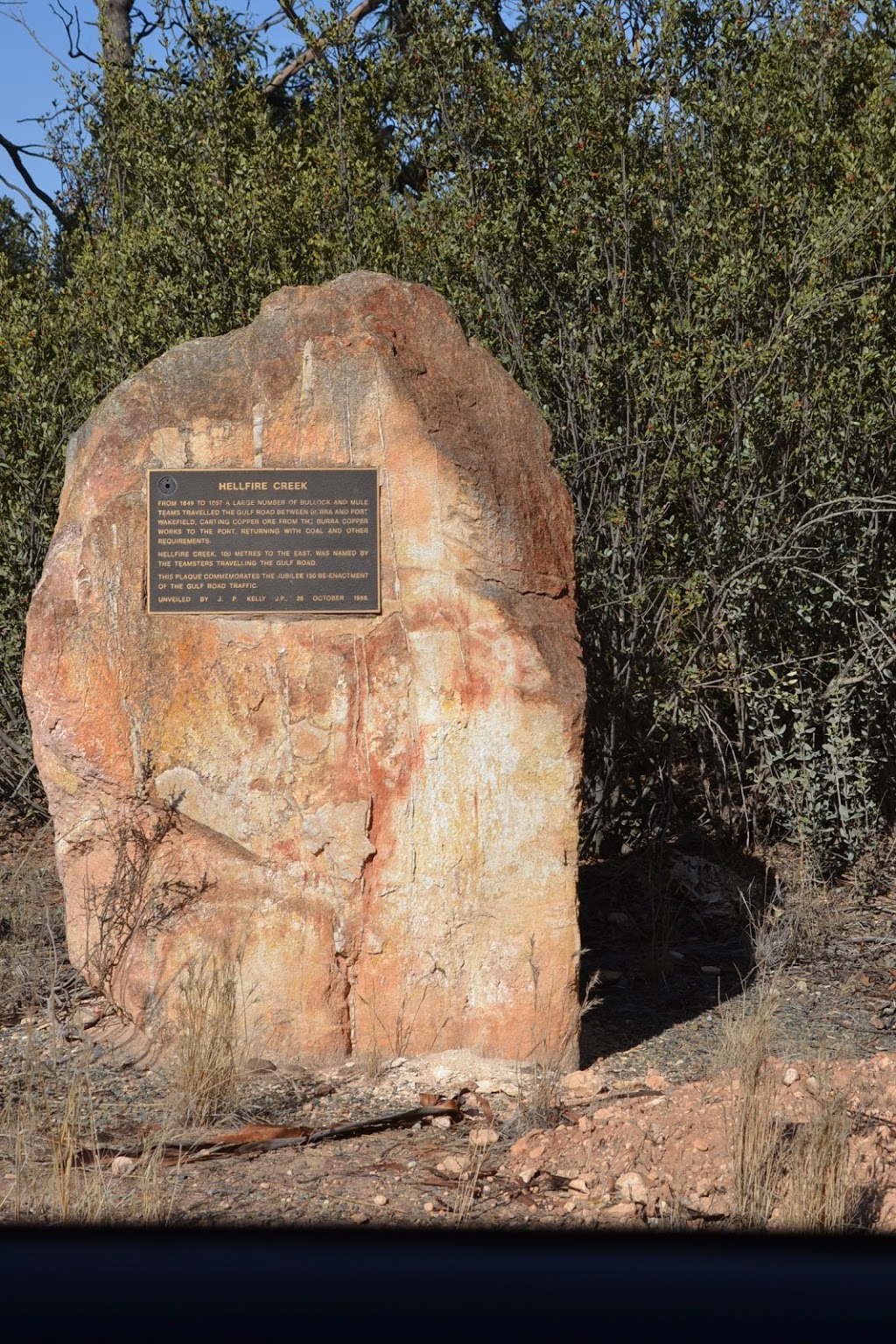 Hellfire Pass monument | park | Chandler Rd, Halbury SA 5461, Australia